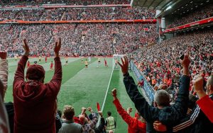 Sân vận động Anfield tại thành phố Liverpool