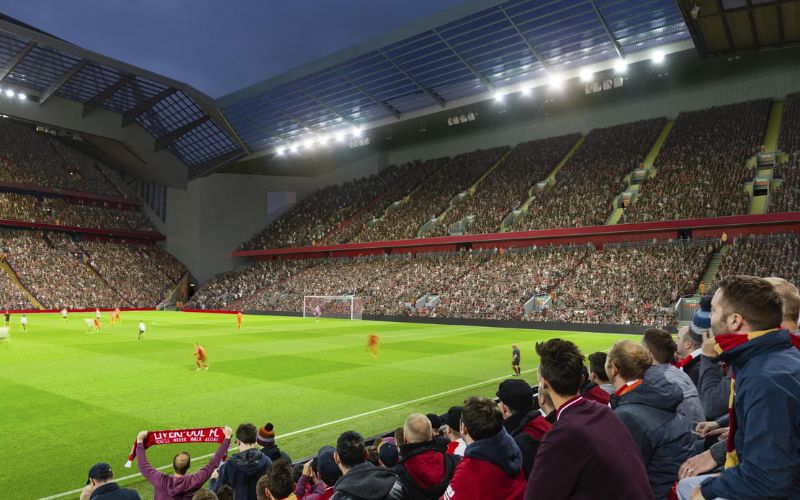 Vị trí sân Anfield và lịch sử hình thành