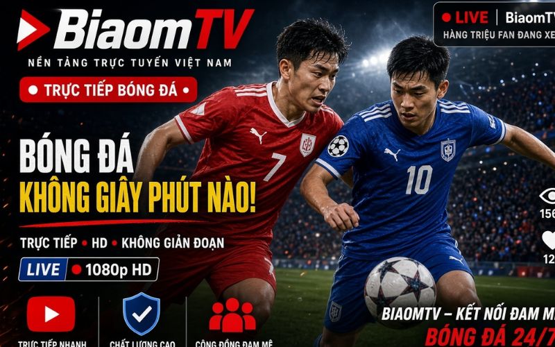 BiaomTV bảng xếp hạng các giải bóng đá
