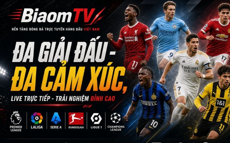BiaomTV cập nhật thông tin bóng đá mỗi ngày