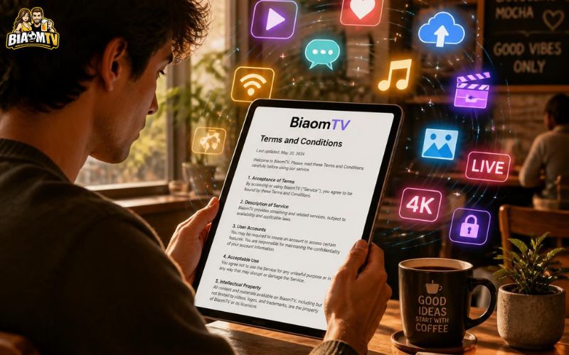 Điều khoản BiaomTV dành cho người dùng
