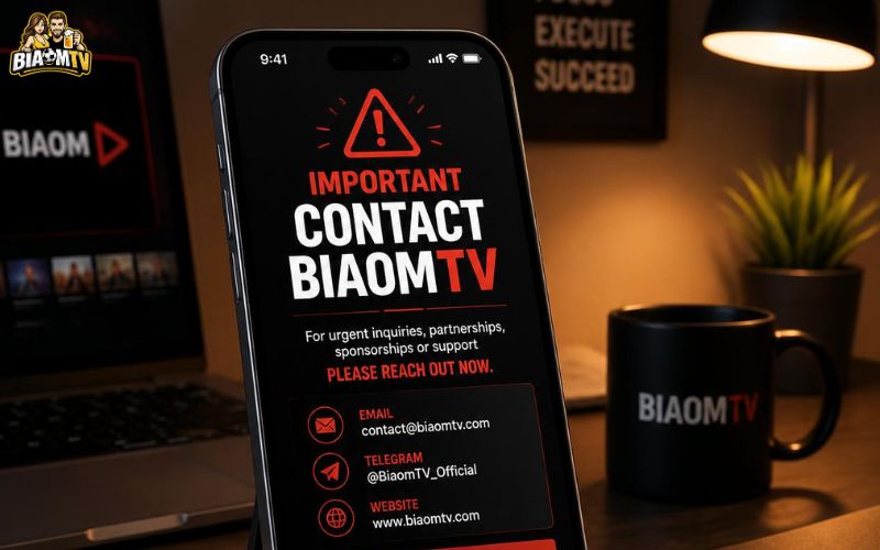 Liên hệ BiaomTV để được hỗ trợ nhanh chóng
