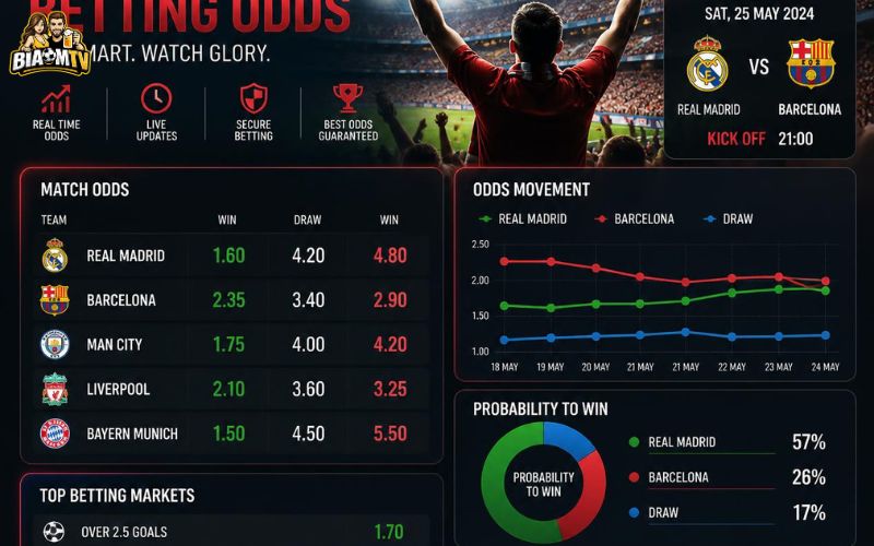 Soi kèo bóng đá theo dữ liệu trận đấu