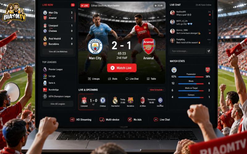 Về chúng tôi BiaomTV và hành trình phát triển